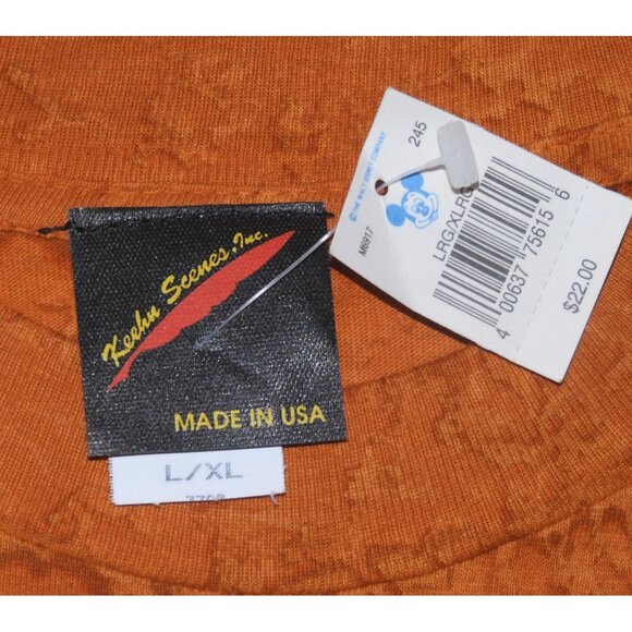 NWT NOS Vintage Indiana Jones Adventure Disney Single Stitch T-Shirt L/XL USA - Picture 5 of 7